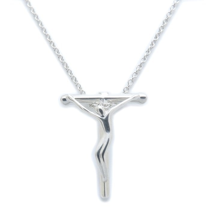 ロザリオ ネックレス シルバー925/294175【中古】