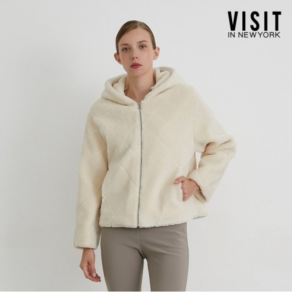 (ニューヨーク訪問) フード付きダンブルジャンパー (VYBDB75)