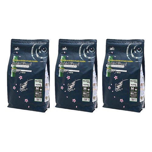 鯉の餌　咲ひかり　育成用　浮上　Ｍ　２ｋｇX３　錦鯉　餌　飼料　お一人様２点限り　ＣＲＣ10―41―70―10―00