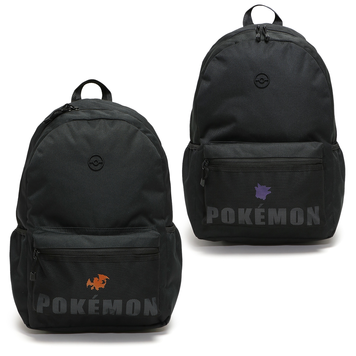 ポケットモンスター/マルヨシ キャラクター バックパック メンズ/レディース/学生 リュックサック ブラック/ゲンガー/リザードン