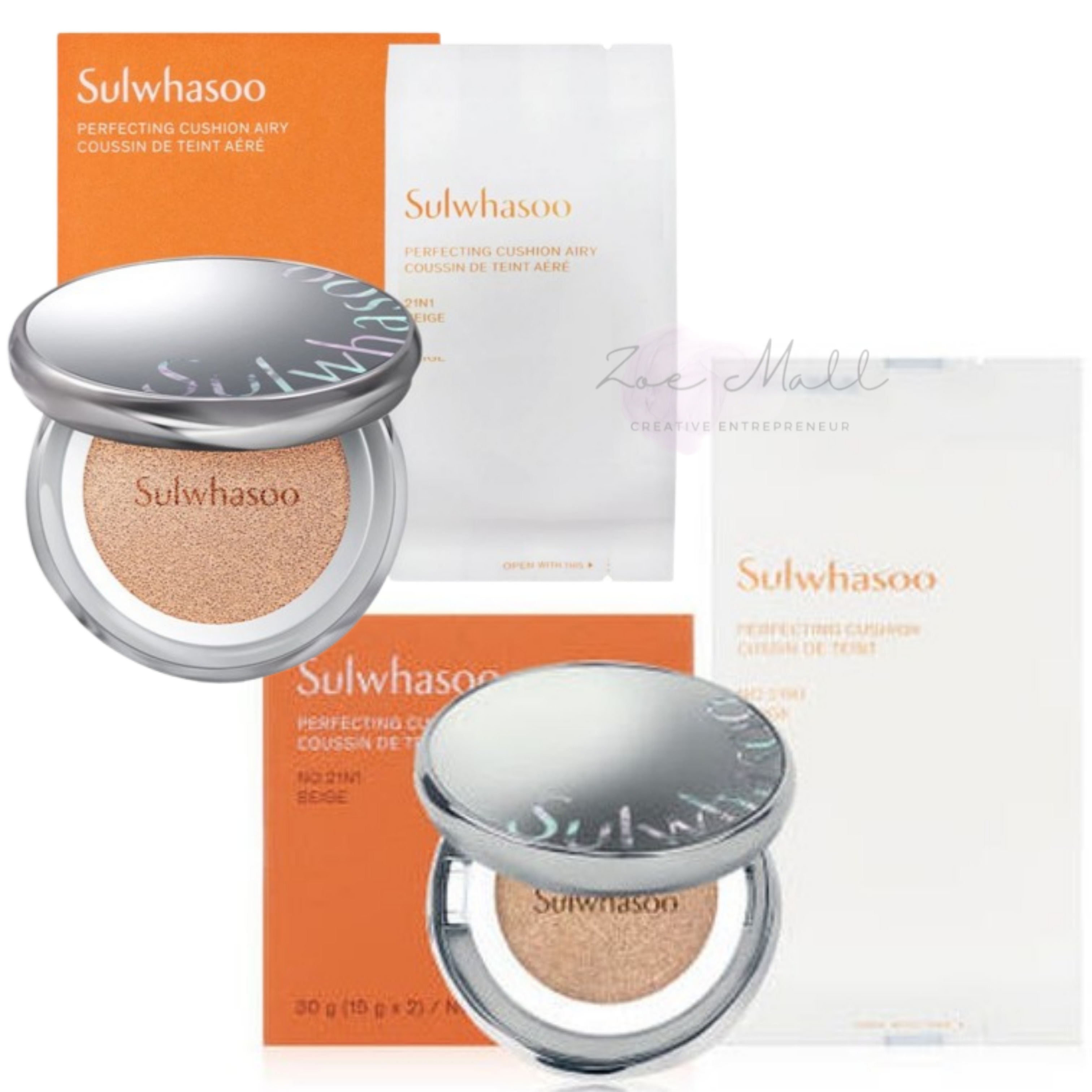 パーフェクティング クッション/クッションエアリー. [本品＋リフィル] 15g