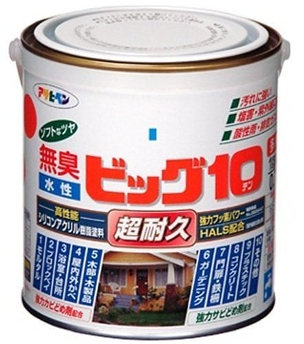 （まとめ買い）水性ビッグ10多用途 206ニースピーチ 0.7L [x3缶セット]