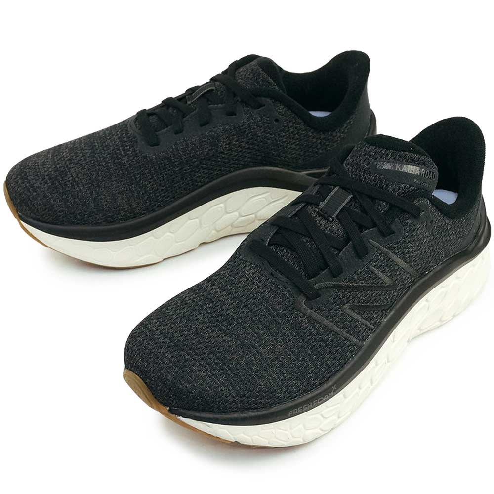 WKAIR AB1 ブラック 厚底 ジョギング FRESH FOAM X Kaiha Road ウォーキング ランニング D幅 レディース スニーカー