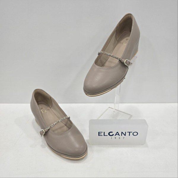 女性用宝石ストラップウェッジパンプス LCHSWDTT39U513 35 JE1 JJ