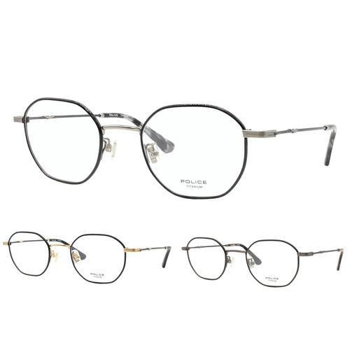 メガネ VPLF43J 0S11/0300/0613 48mm オクタゴン 軽量フレーム 3color