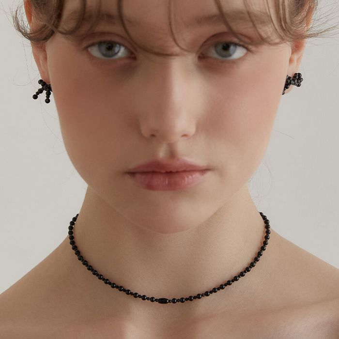 Black Mark Necklace おしゃれ アイドル愛用ブランド 韓国人気 韓国ファッション