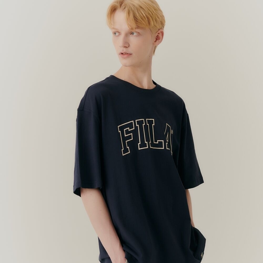 フィラ 3D ロゴショートスリーブ Tシャツ_FE2RSE5314X_NAYTシャツ・カットソー