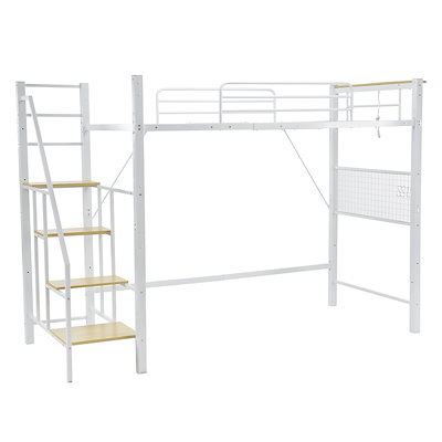 ホワイト】2025年新作 システムベット ロフトベッド シングル