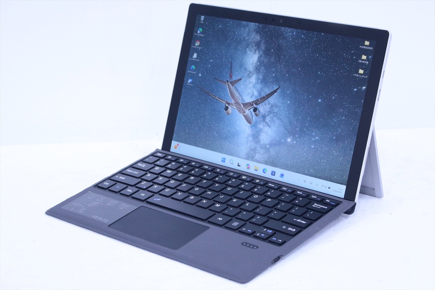 即配 良品 バッテリー良 2020年モデル 10世代Corei5 Surface Pro7 i5-1035G4 8G 256G 12.3タッチ WiFi6 新品キーボード追加可 AAA評価