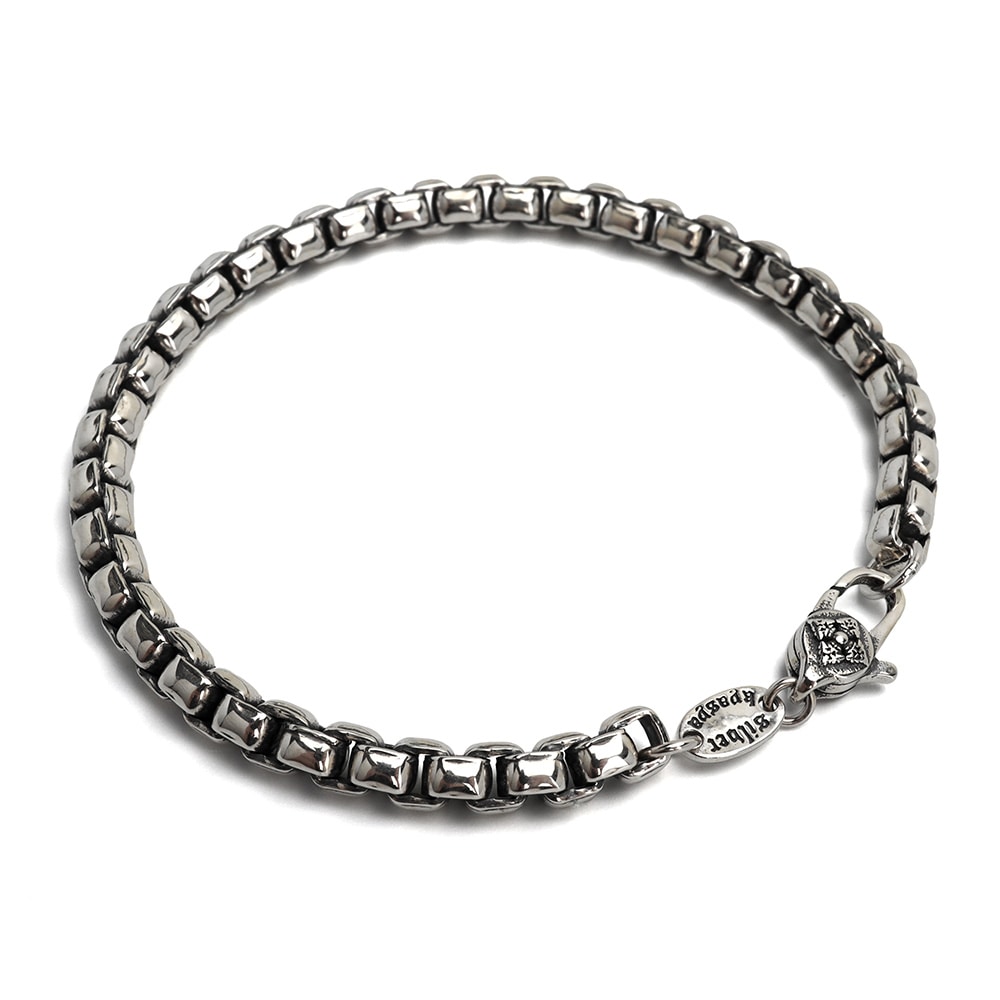 S925 ボックスチェーン ブレスレット [bs246]