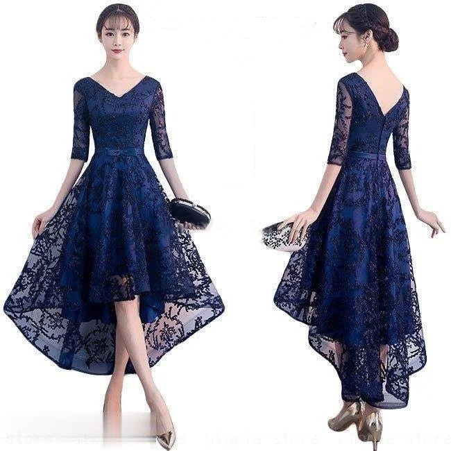 パーティードレス 結婚式 シャンタンワンピース 二次会 ドレス 謝恩会 発表会 演奏会 お呼ばれ