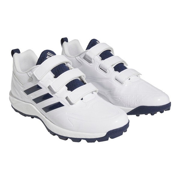 野球 ジャパントレーナーAC ベースボールスパイク JapanTrainerACBaseballCleats フットウェア ホワイト/シルバーメタリック/チームネイビーブルー2 250 GW1929