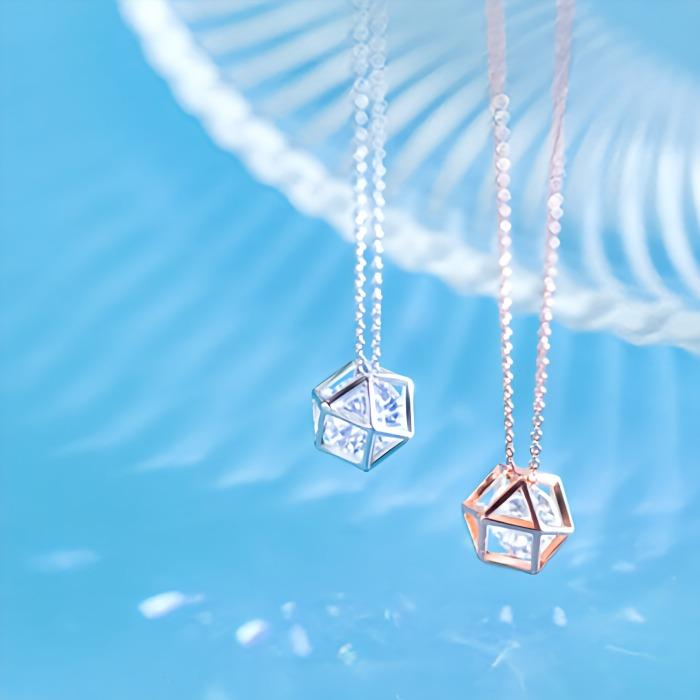 【ギフト対応】 シンプルネックレス レディース シルバー925 silver925 アレルギー対応 プレゼント ネックレス シンプル シルバー 小さめ 華奢 幾何学 デコルテ 重ね付け 上品 清楚 19,280円
