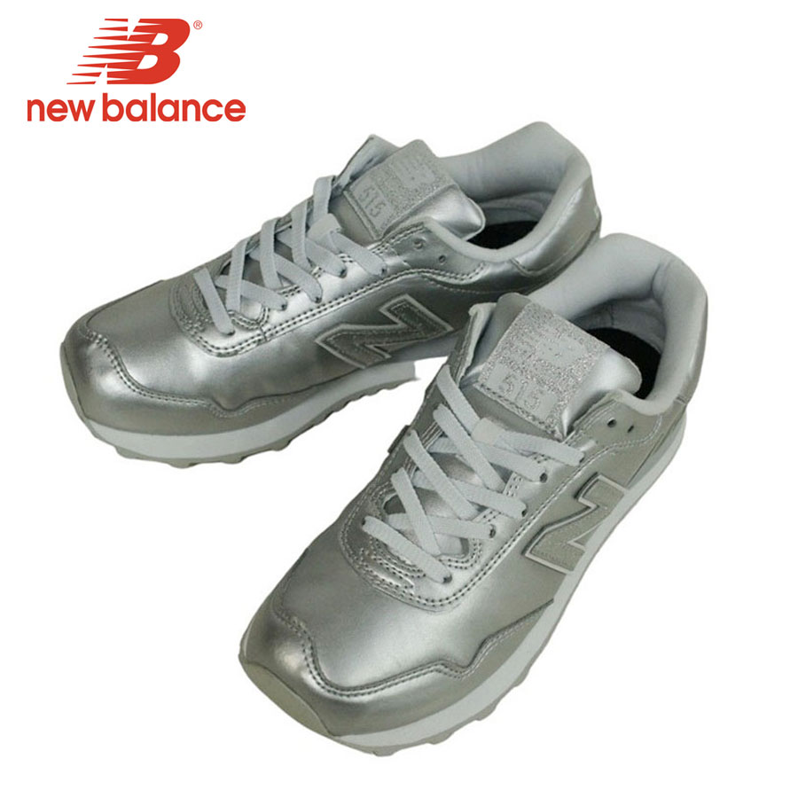 ニューバランスNEW BALANCEレディース スニーカーWL515HBS【箱無し】SILVER (シルバー)靴 銀 ストリート レザー スポーツ