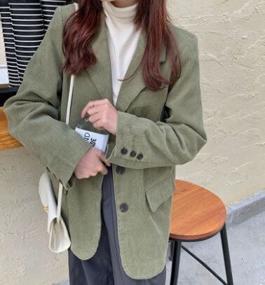 3色 アウター ジャケット レディース 秋冬 春 かわいい きれいめ 個性的 暖かい 軽い ミディアム丈 ミドル丈 長袖 ストレート Iライン ポケット 前開き 色展開 青 ブルー 緑 グリーン カラ