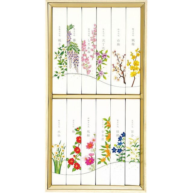 名香 月の花 12種入（桐箱入） 5,478円