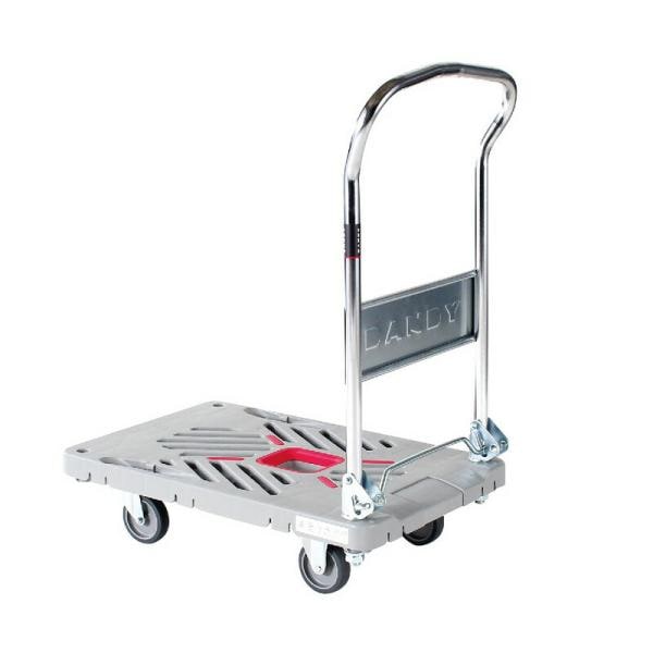 花岡車輌 折畳片ハンドル台車サイレント UXL－LSC 資材 運送資材 その他（運送資材）