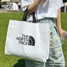 【国内発送】NORTH FACE(ノースフェイス)Mサイズ 大人気 大容量 エコバッグ トートバッグ ショッパー　プレゼント 袋