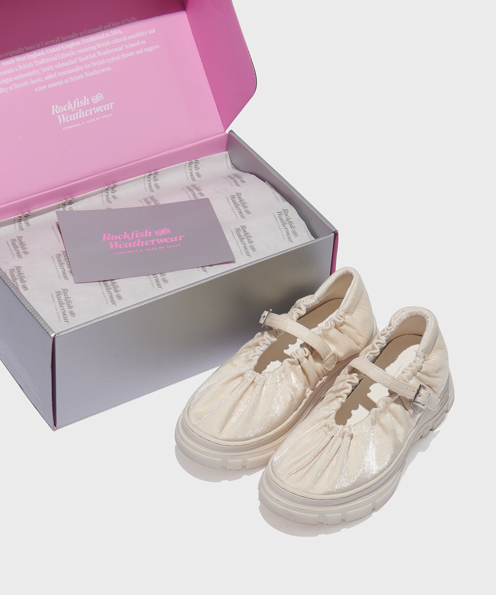 2024 NEW COLOR FLATFORM SCRUNCH MARYJANE