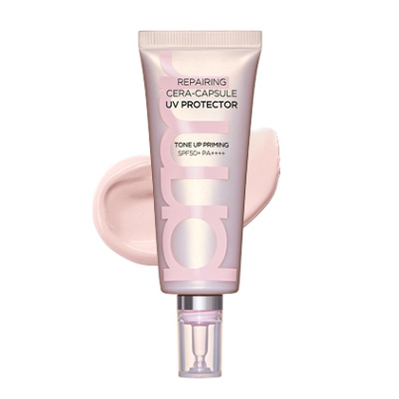 リペアリング セラカプセル UVプロテクター トーンアップ プライミング 40ml（SPF50+/PA++++）日焼け止め