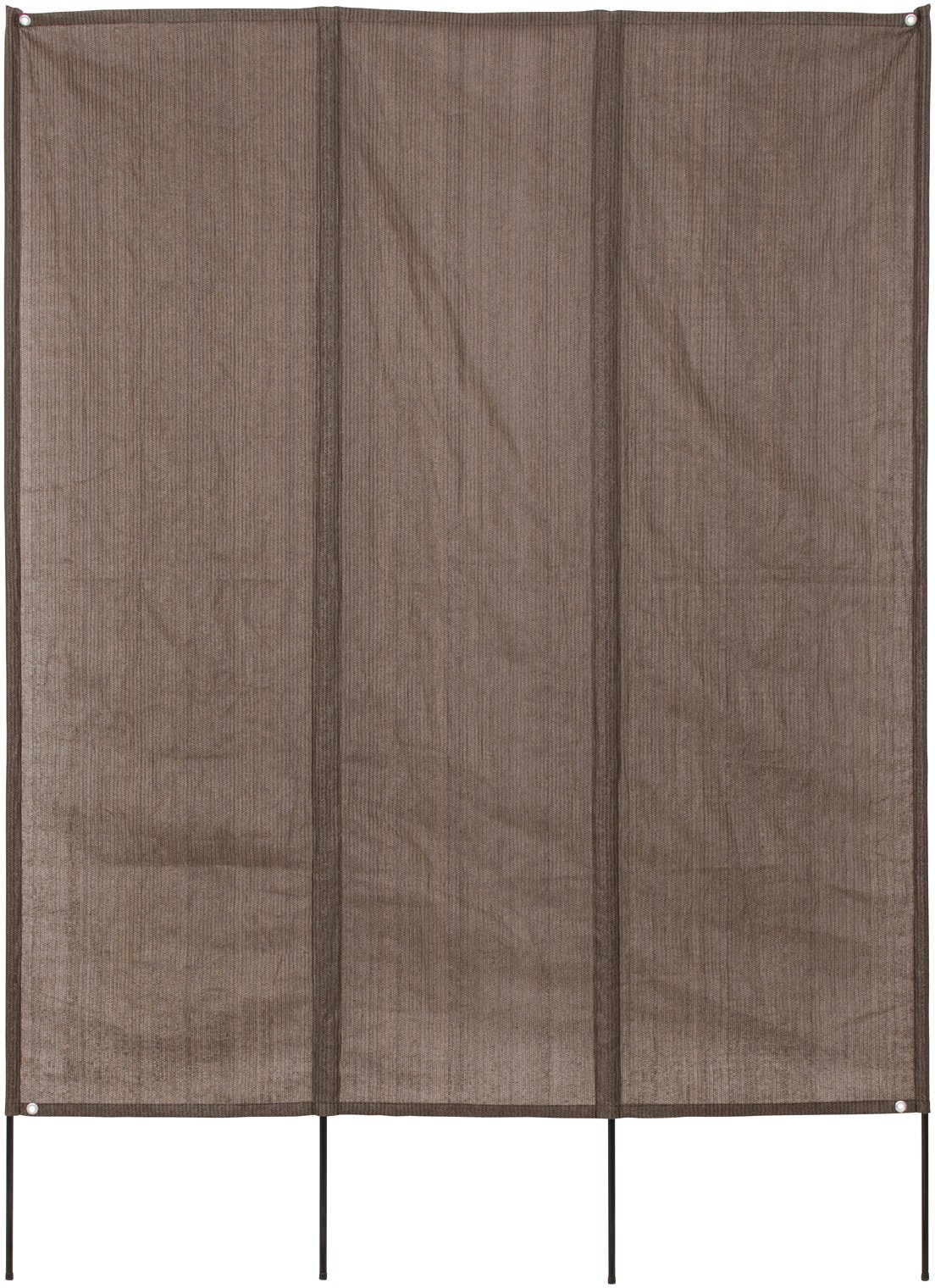 タカショー 日よけ 洋風タテスモカ1.9×3m ポリエチレンスチール GST サビに強いハトメ シェード サンシェード よしず GST-T300M