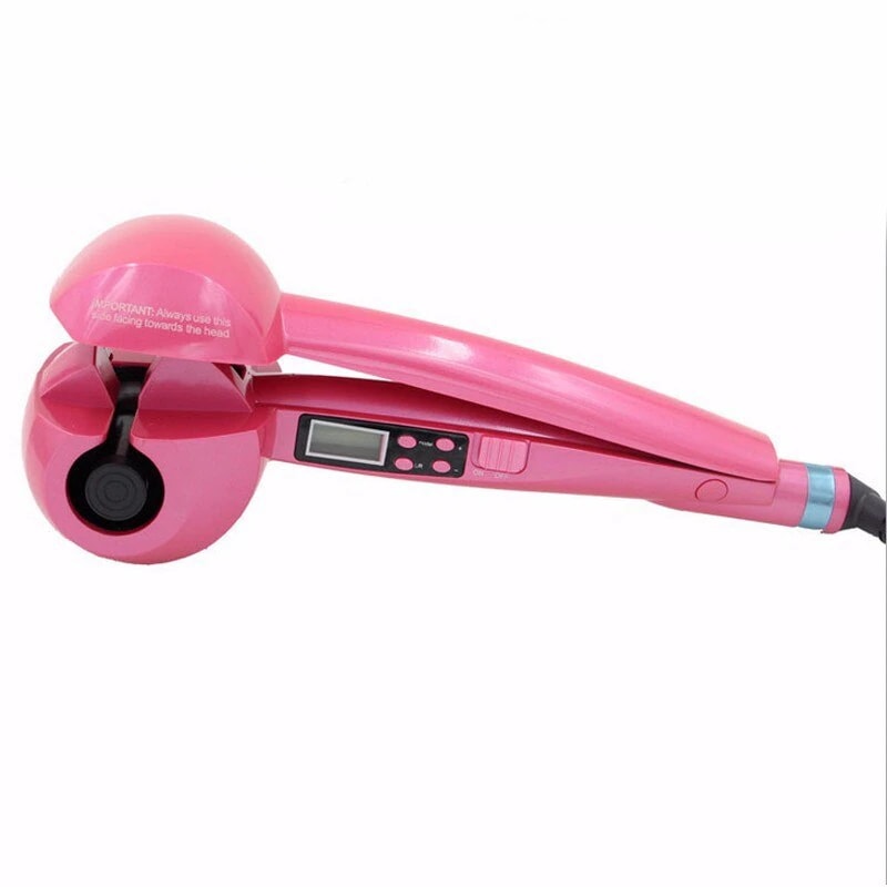 【超お得1つ買うと10個もらえる】ヘアアイロン 自動巻き髪 髪を挟んで握るだけ 多機能自動カールアイロン パーフェクトカール カール