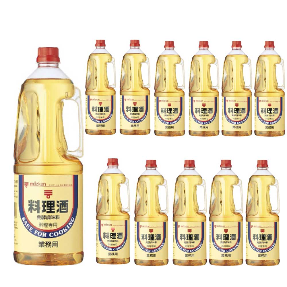 料理酒ペット　1.8L　X12個 　調味料　大容量