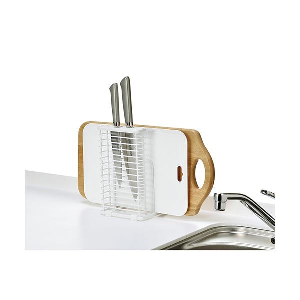 （まとめ）高儀 包丁/まな板スタンド ホワイト 1個[x5セット] 8,623円