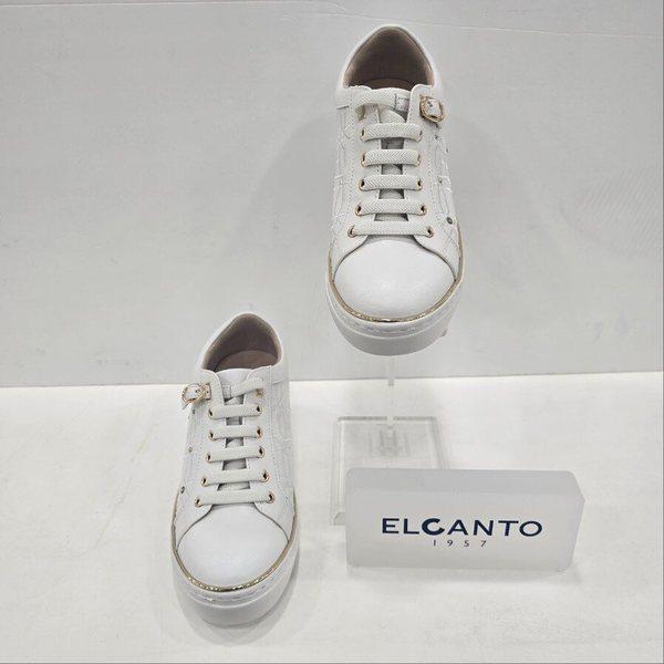 キュービックディテールの女性スニーカー LCHTWSPH79U413 39 JE2 JJ