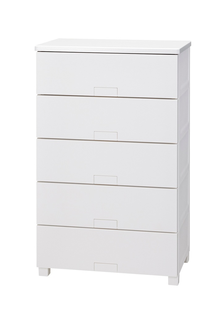 天馬 FCFF6505/WH フィッツチェストフルフラット 6505 5段（ホワイト） FCFF6505WH