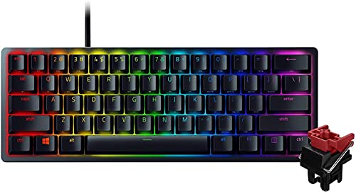 色：ブラック Razer Huntsman Mini 小型 ゲーミングキーボード - Linear 14,524円