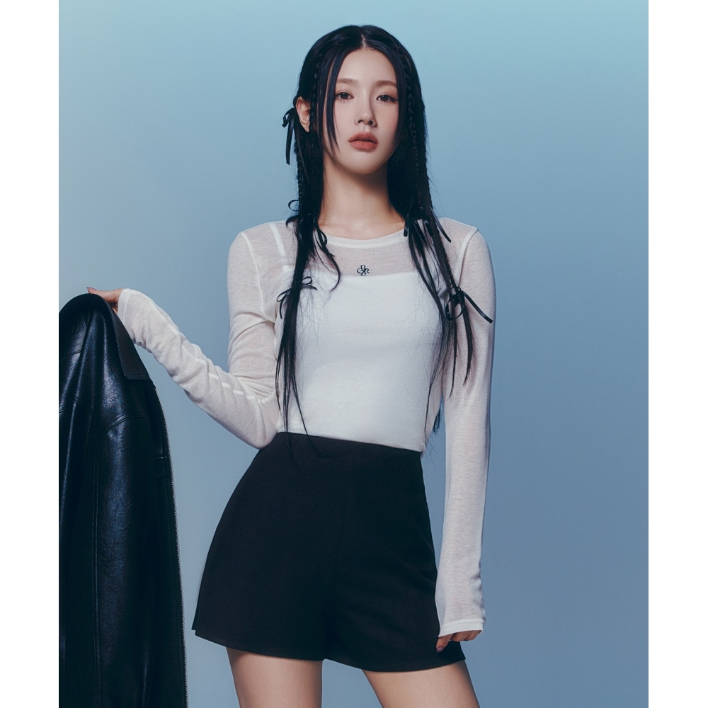 CITY BREEZEウルテンセルラウンドネックTシャツ_5COLOR