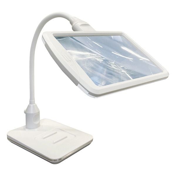（まとめ買い）共栄プラスチック LEDスタンドライトルーペ アイボリー SR-75C-IV [x3]