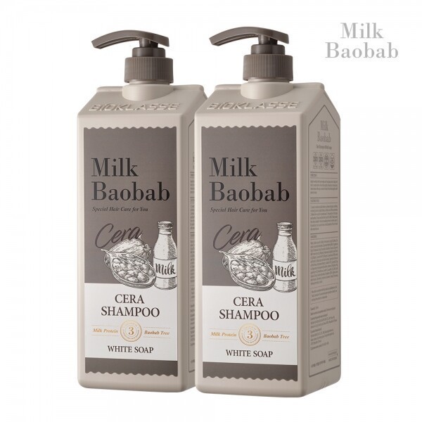 ミルクバオバブ セラシャンプー ホワイトソープ 1+1