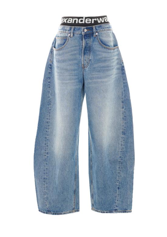 ALEXANDER WANG Women Denim Pants 4DC3264300 427D Blue
