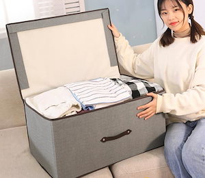 収納ボックス 衣装ケース 大容量 丈夫 折りたたみ 積み重ね可能 クローゼット 押入れ 洋服 衣類