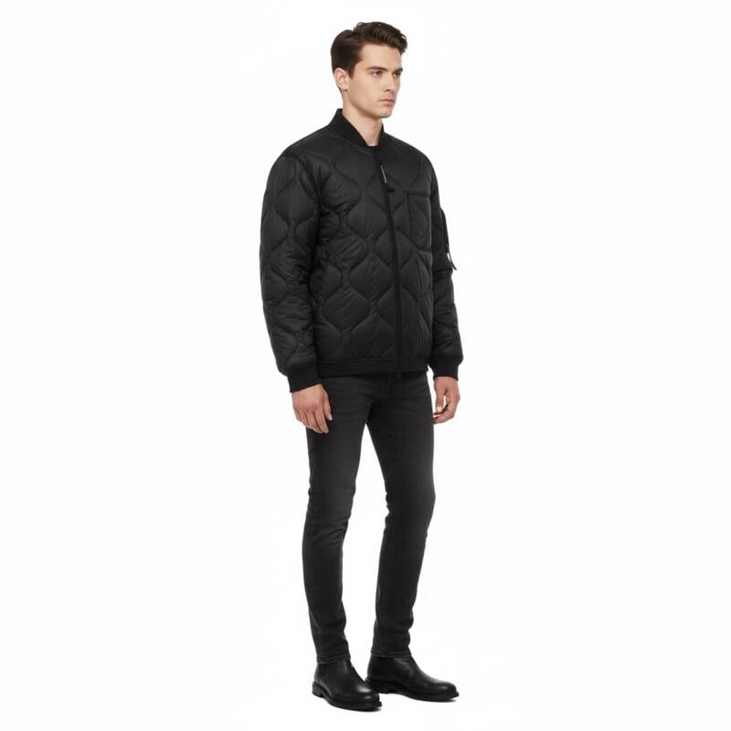 [LUXDAT] 国内 25FW CP Company 19CMOW048A レンズ ワッペン ライナー パッデッド ボンバージャケット