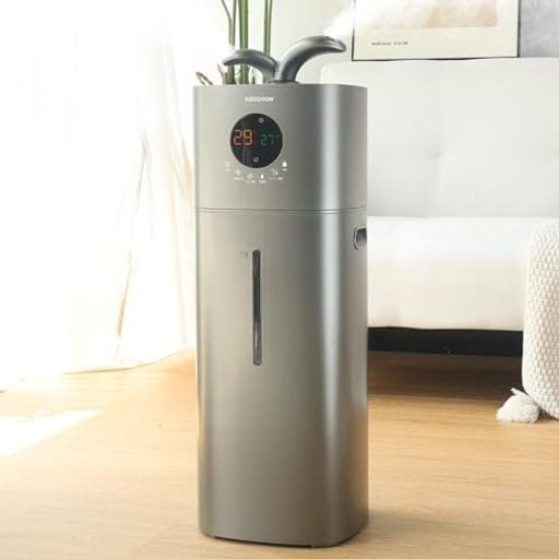 KEECOON 加湿器 大容量 業務用 家庭用 17L タワー式 超音波式 アロマ加湿 器 上から給水 乾燥対策 3段階加湿量調節 水漏れしない 最大噴霧量1000ML/H 定湿機能 12H切タイマー