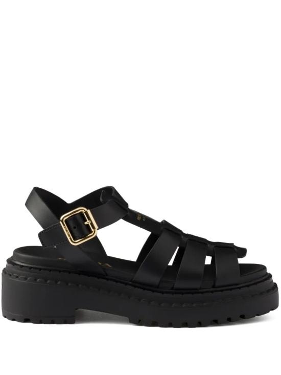 PRADA Women Sandals 1X923NF055 7V6 F0002 NERO