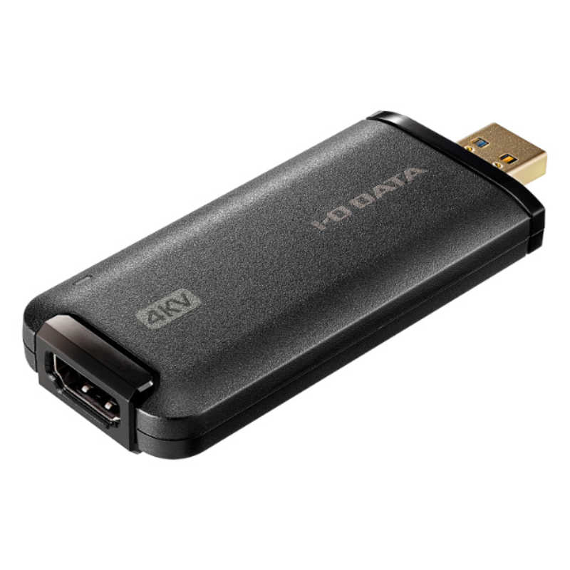 IOデータ　ウェブカメラ化 [USB-A接続 ポート：HDMI] 4K対応・UVC対応　GV-HUVC/4KV