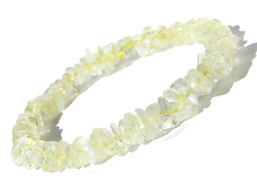 リビアングラス さざれ ブレスレット 4mm～6mm パワーストーン ブレスレット メンズ レディース 天然石 数珠 アクセサリー レディースブレスレット パワーストーンブレスレット 天然石ブレスレッ