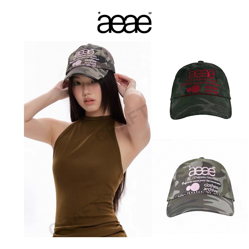 aeae送料無料プリント キャップ