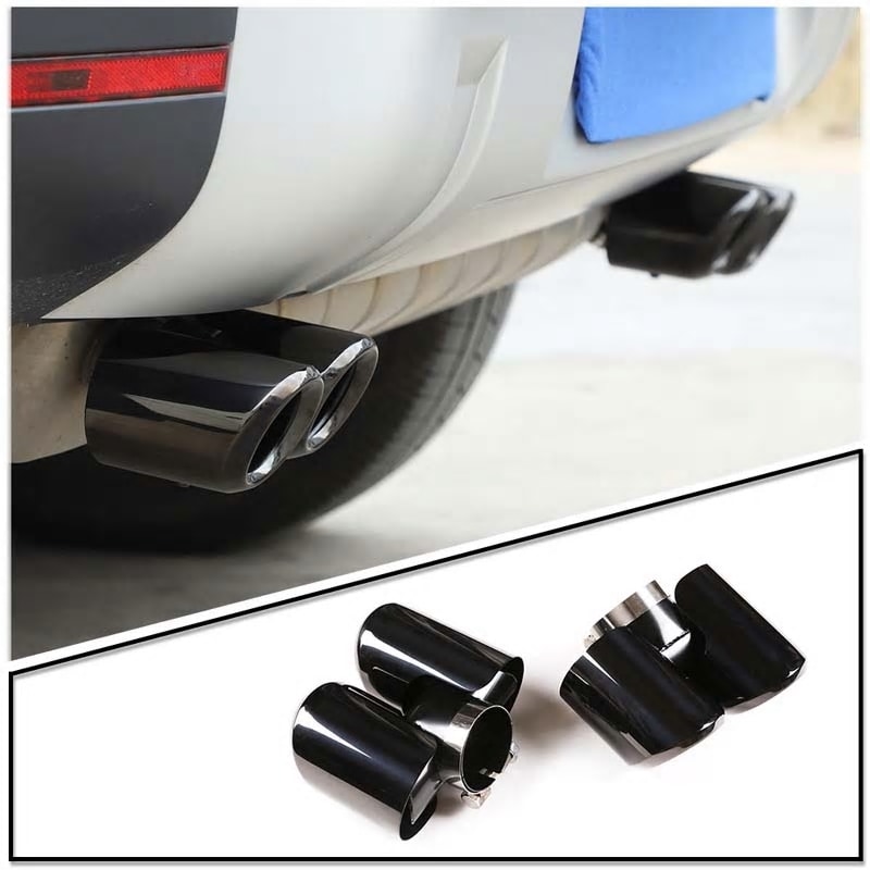 のための2020から2022ランドローバーディフェンダー90 110ステンレス鋼車の排気管マフラーテ