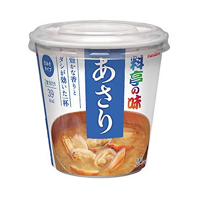 マルコメ カップ 料亭の味 あさり 即席味噌汁 1食6個...のサムネイル