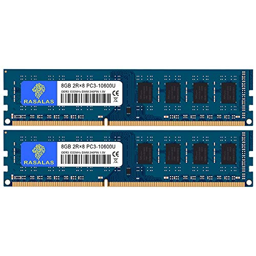 色：8GBx2-10600UL青い サイズ：DDR3-UDIMM-1333 8GB*2枚 PC3-1
