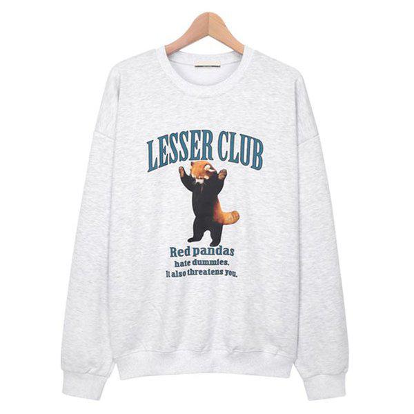 スウェットシャツ SWV032 3COLOR 男女共用 オーバーフィット 長袖Tシャツ