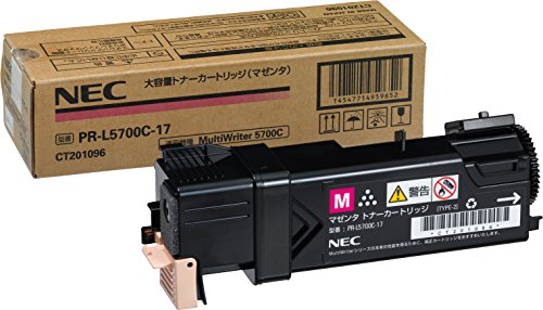 NEC PR-L5700C-17 大容量トナー マゼンタ(2000枚) NE-TNL5700-17