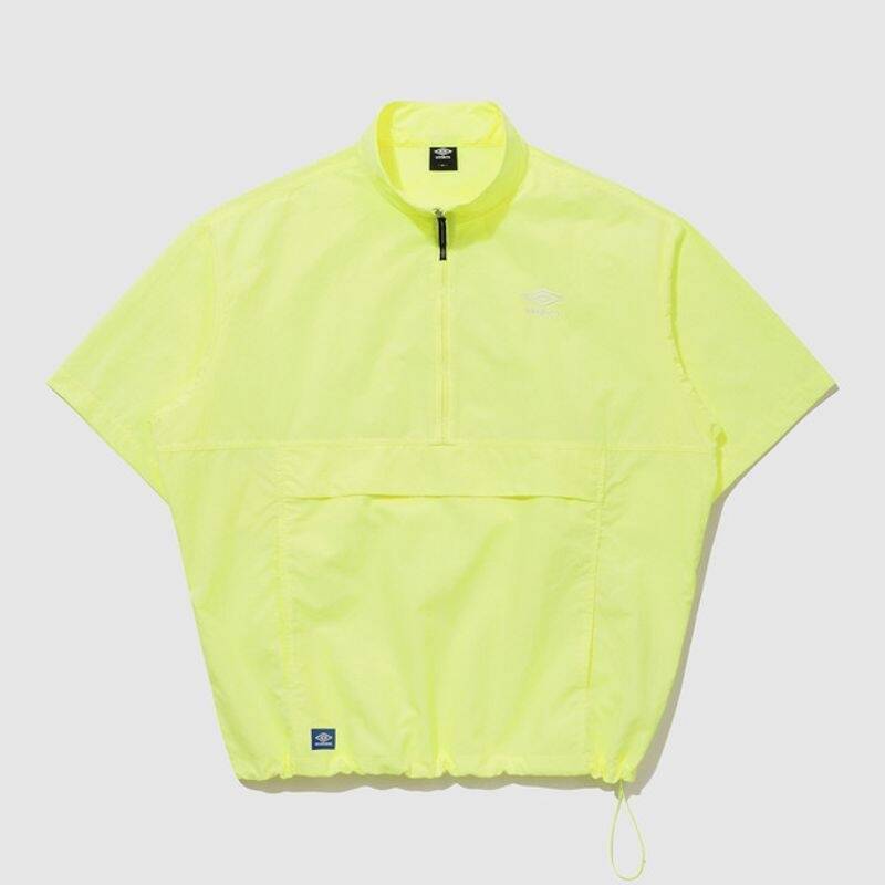 UMBRO 클래식 반팔 스탠넥 아노락 옐로우(UQ223CWT42) UQ223CWT42_NYL0 209766 1786497 UQ223CWT42_NYL0