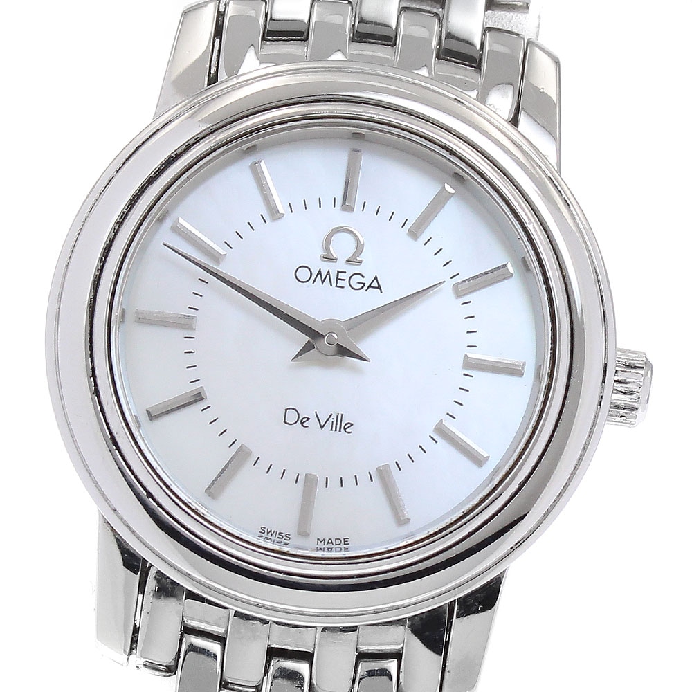 オメガ OMEGA 4570.72 デビル プレステージ クォーツ レディース _877363【中古】