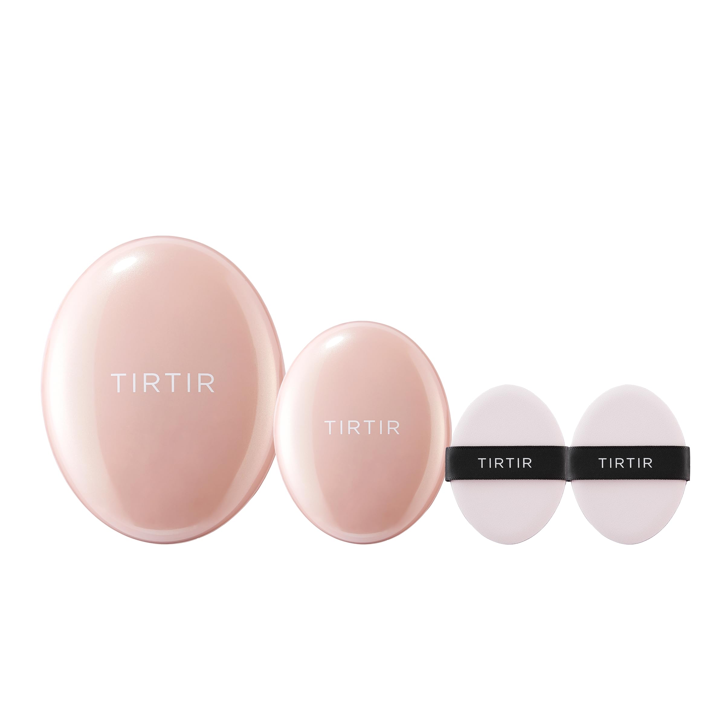 【Amazon.co.jp限定】[TIRTIR] MASK FIT CUSHION SET [ティルティル] マスクフィットクッションセット (本品18ｇ+ミニ4.5g+パフ2枚) ALL-COVER